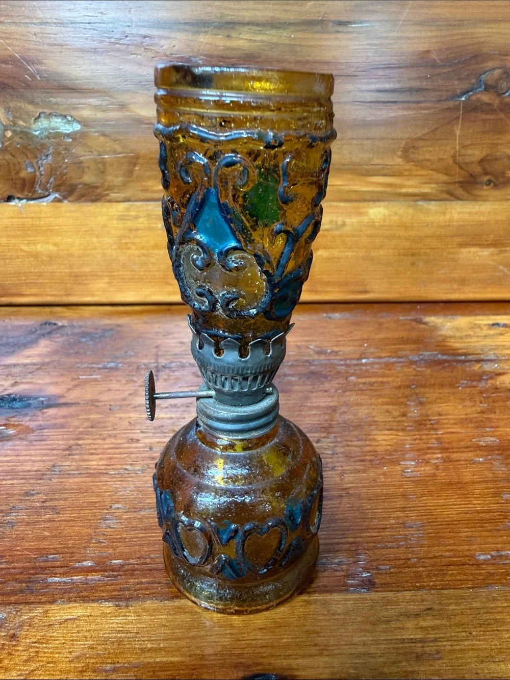 🕯️ 2 Sailboat Mini Oil Lamps 1960’s-1970’s